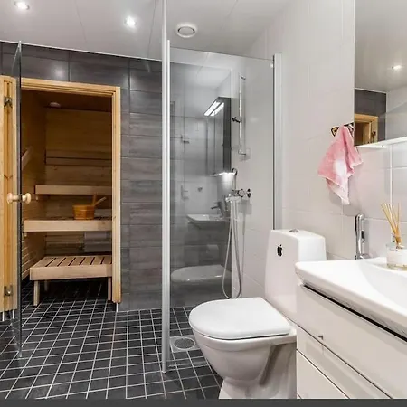 74,5 M2 Ap For 6 With Parking And Sauna Apartment *