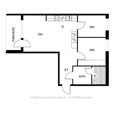 74,5 M2 App Wih 3beds And Sauna Vantaa